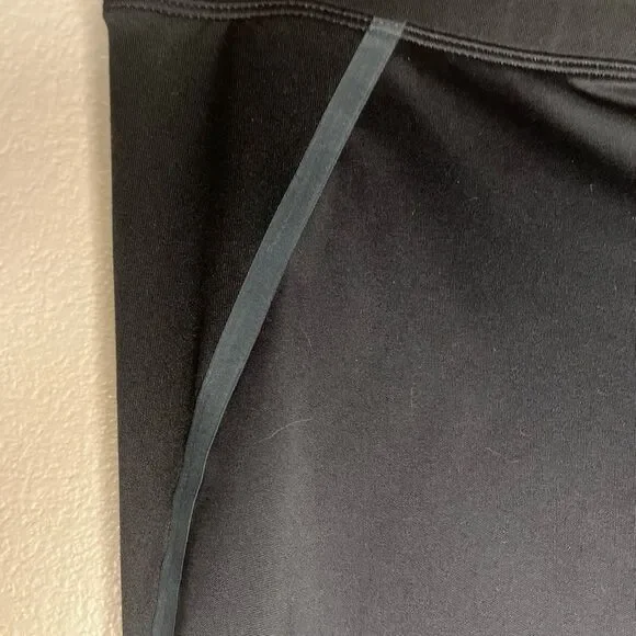 Nike Dri Fit Black Ankle Zip Leggings Size: Womens Tights​​​ - Picture 7 of 11